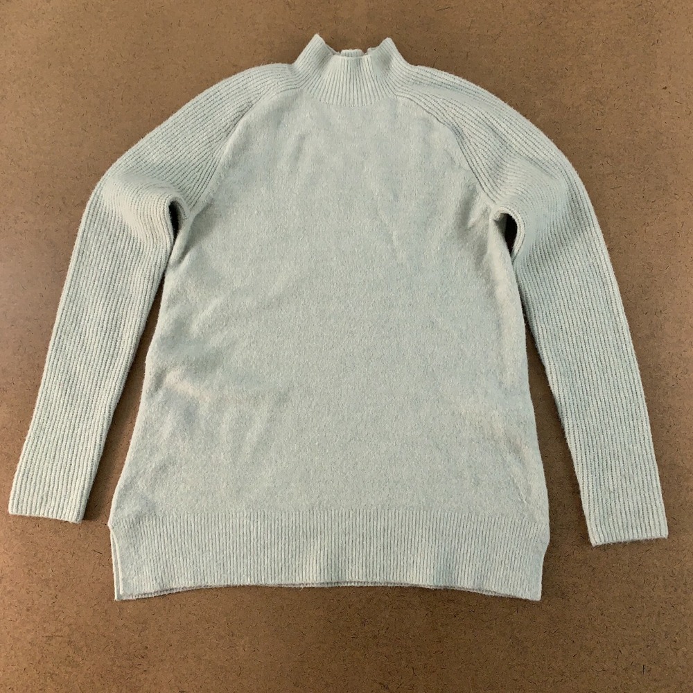 Banana Republic Women's Size Small Sage Mist‎ Mock-Neck Sweater Tunic